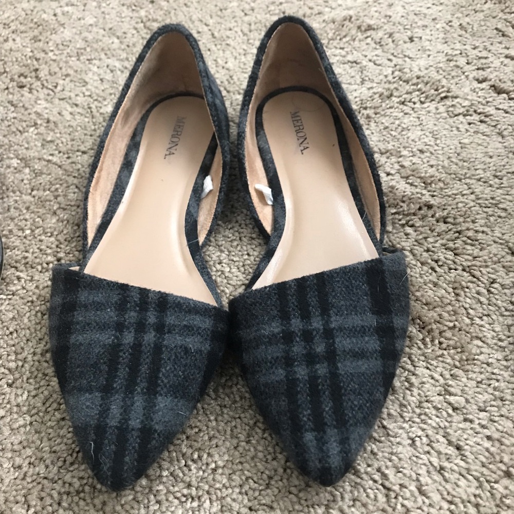 Merona plaid flats